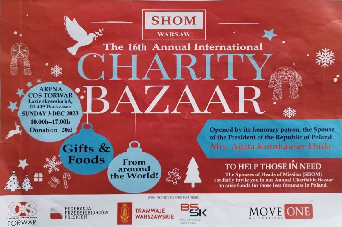 SHOM : Charity Bazaar le Marché international de Noël