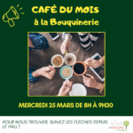 Café du mois à la Bouquinerie