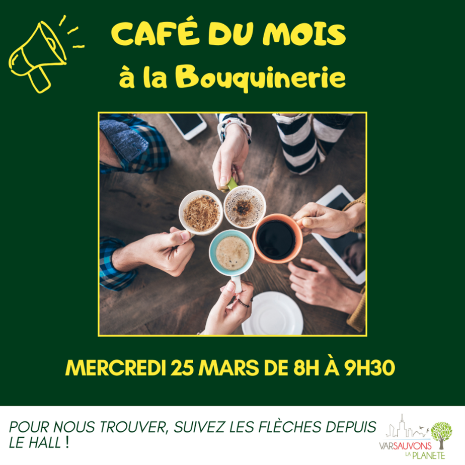 Café du mois à la Bouquinerie