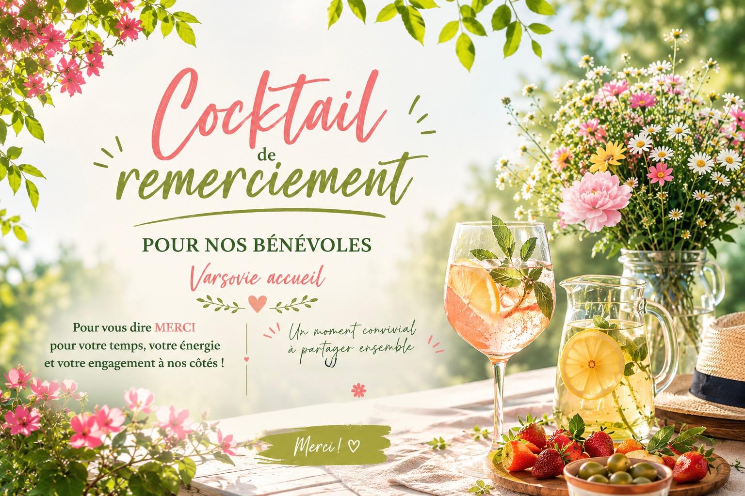 Cocktail de Remerciement des Bénévoles