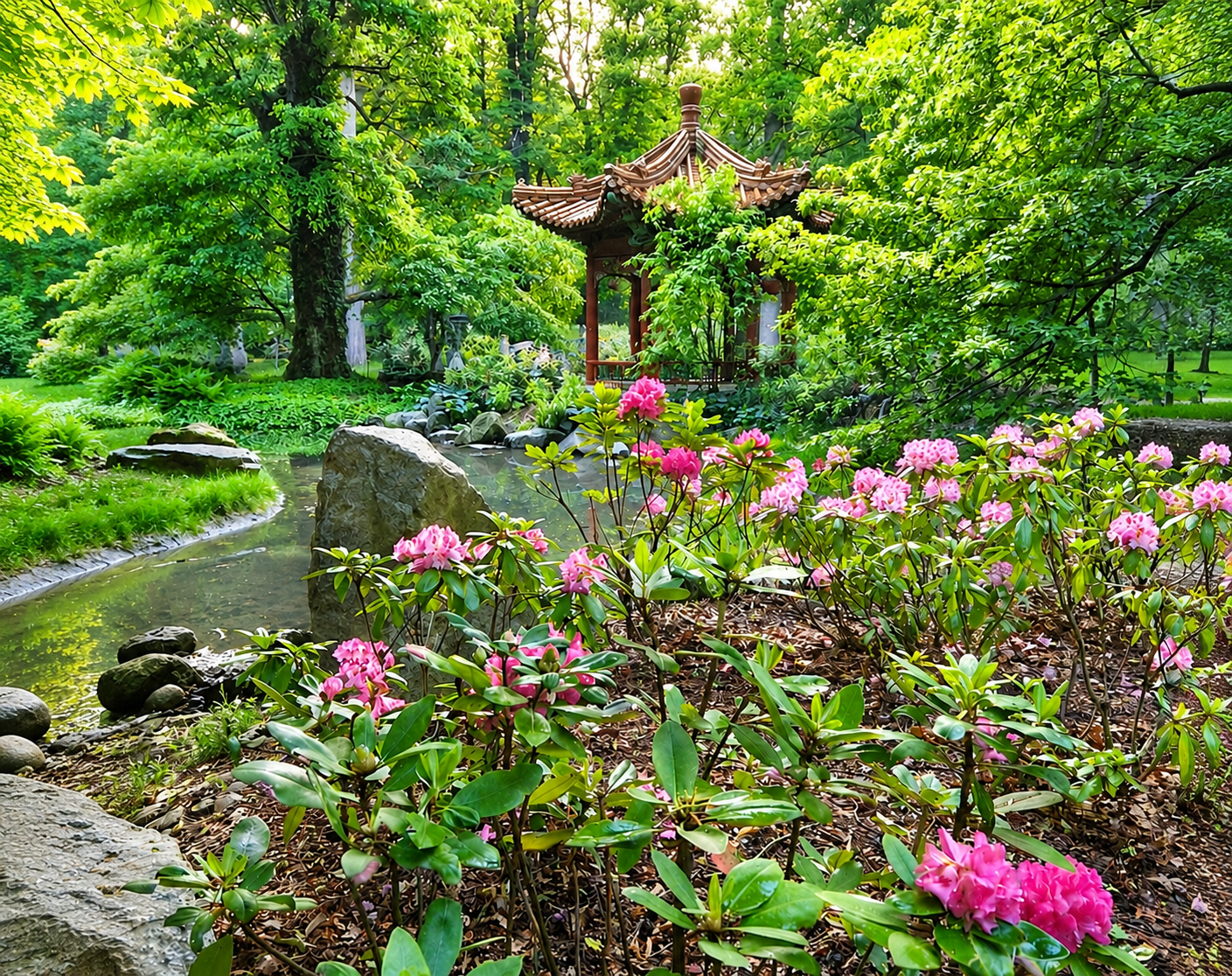 Balade guidée au parc Łazienki